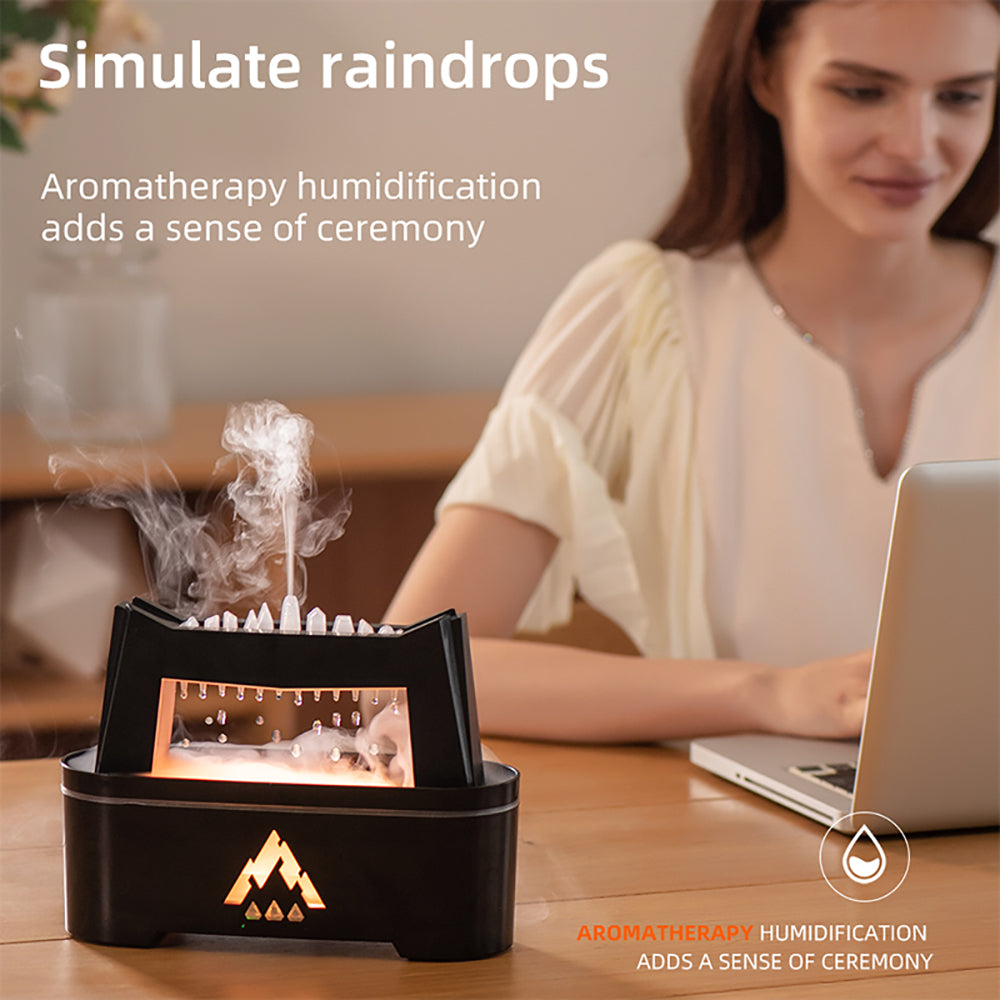 [V52] Cloud Raindrop Essential Oil Diffuser and Humidifier