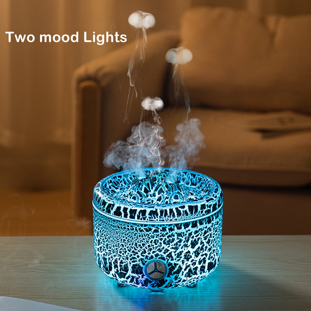 [V35] Simulated Volcano Humidifier and Aroma Diffuser