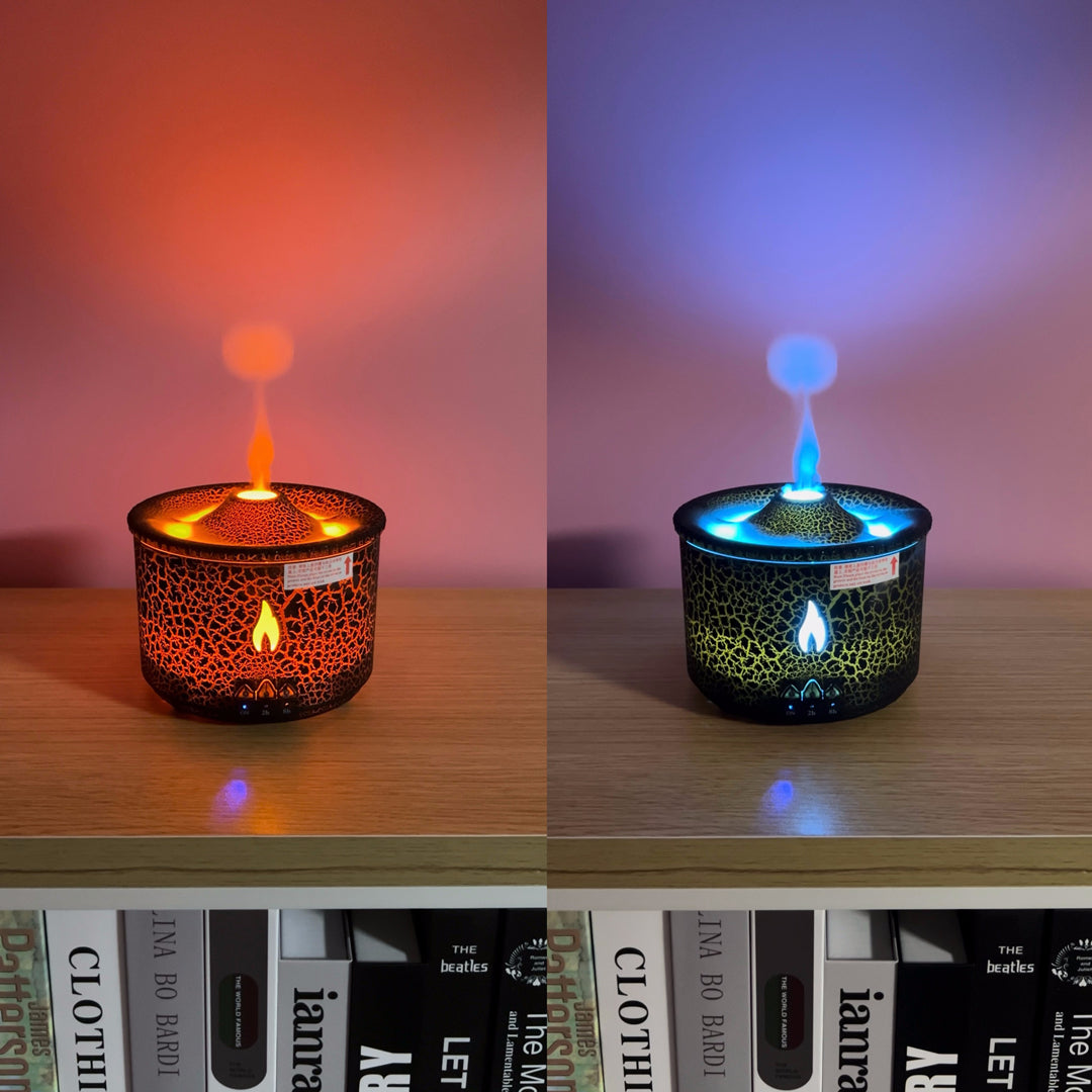 [V19] Simulated Volcano Aroma Diffuser and Humidifier