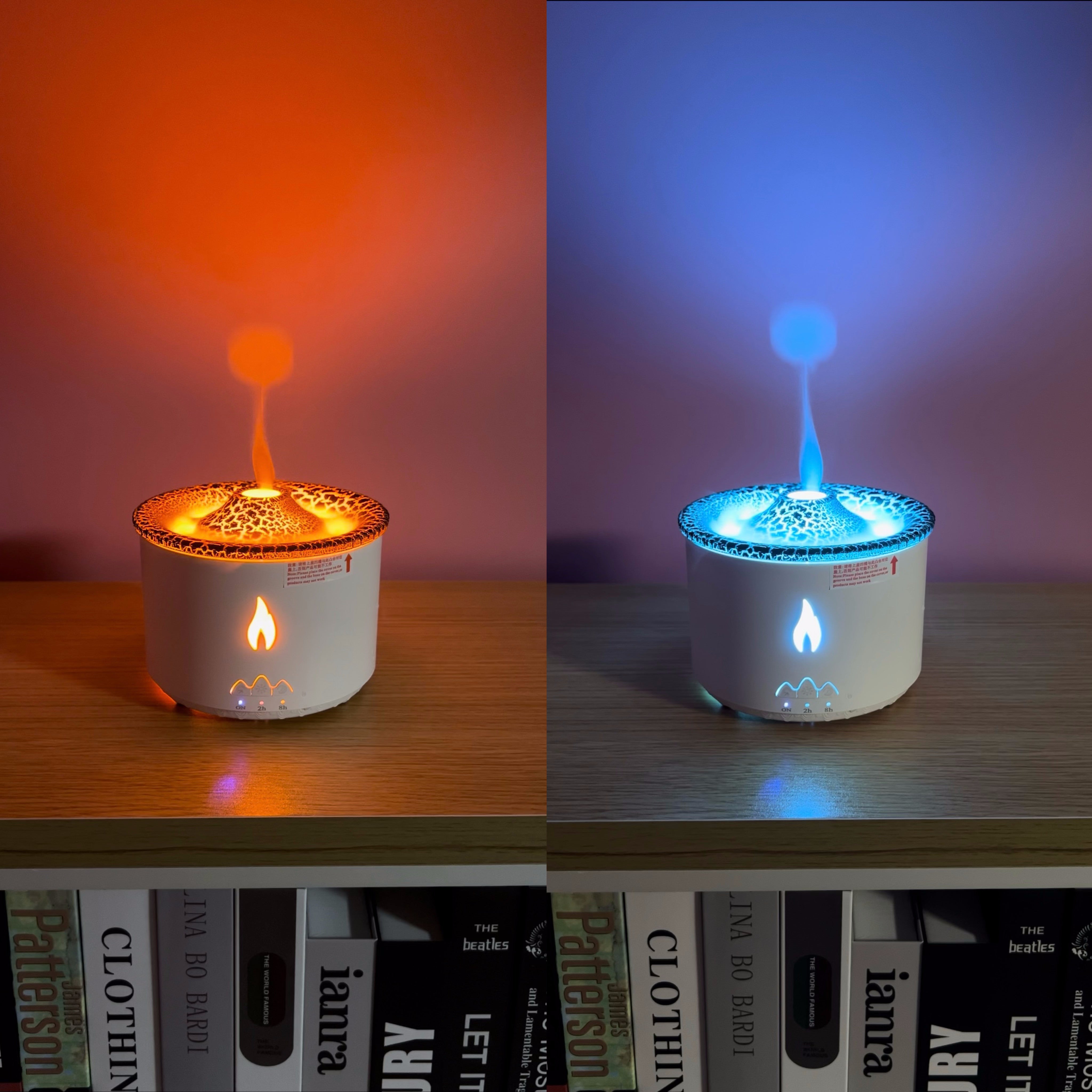 [V19] Simulated Volcano Aroma Diffuser and Humidifier