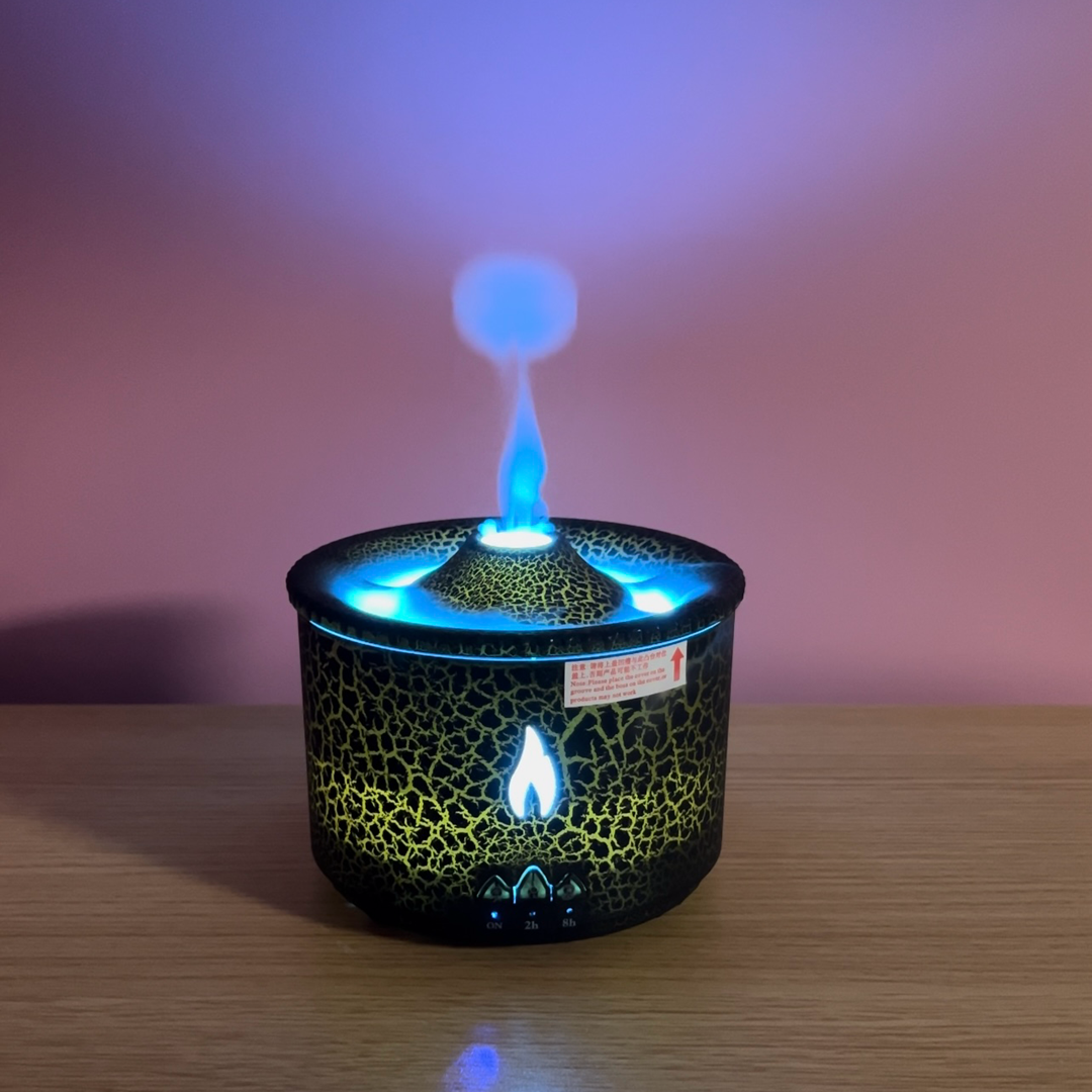 [V19] Simulated Volcano Aroma Diffuser and Humidifier