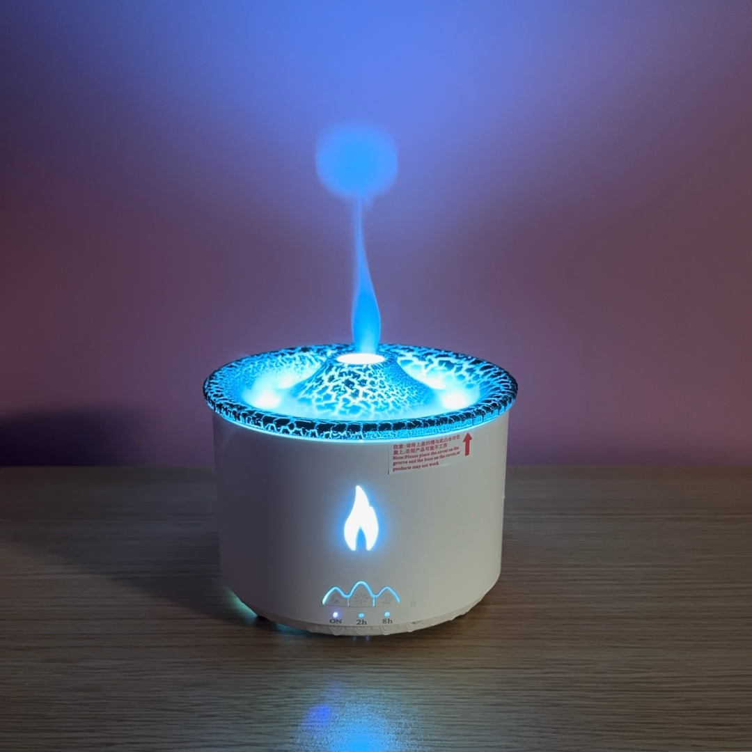 [V19] Simulated Volcano Aroma Diffuser and Humidifier