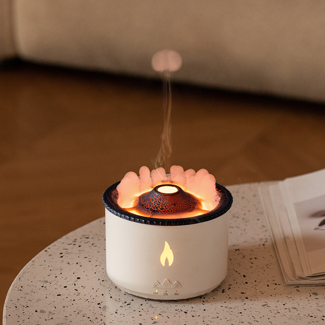 [V19] Simulated Volcano Aroma Diffuser and Humidifier