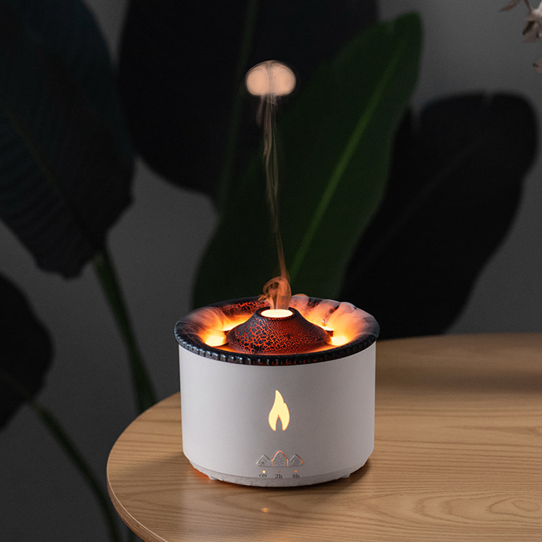 [V19] Simulated Volcano Aroma Diffuser and Humidifier