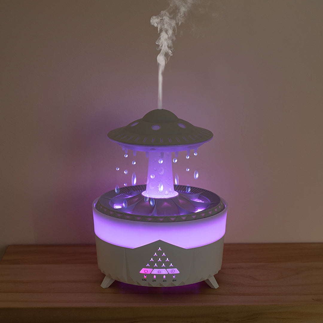 [V56] UFO Raindrop Aromatherapy Machine and Humidifier